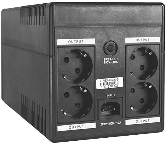 ИБП Ritar RTP1000 (600W) Proxima-L (RTP1000L) фото2