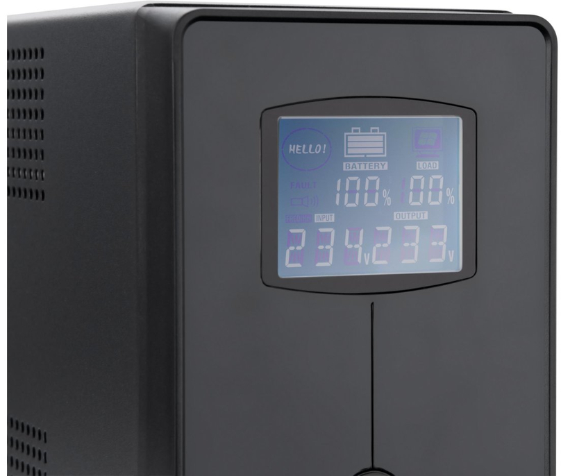 ДБЖ Vinga LCD 1200VA metal case (VPC-1200M) фото