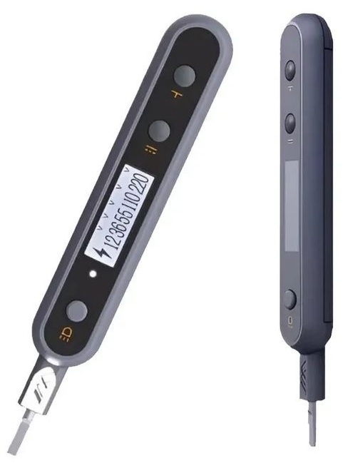 Отвертка Xiaomi JIMIHOME тестер напряжения Digital Display Electric Test Pen Black (JM-G27004) фото2