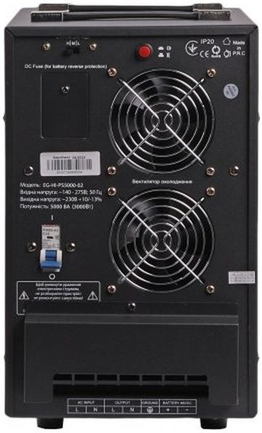 ИБП EnerGenie EG-HI-PS5000-02 5000VA 3000W 48V (EG-HI-PS5000-02) фото