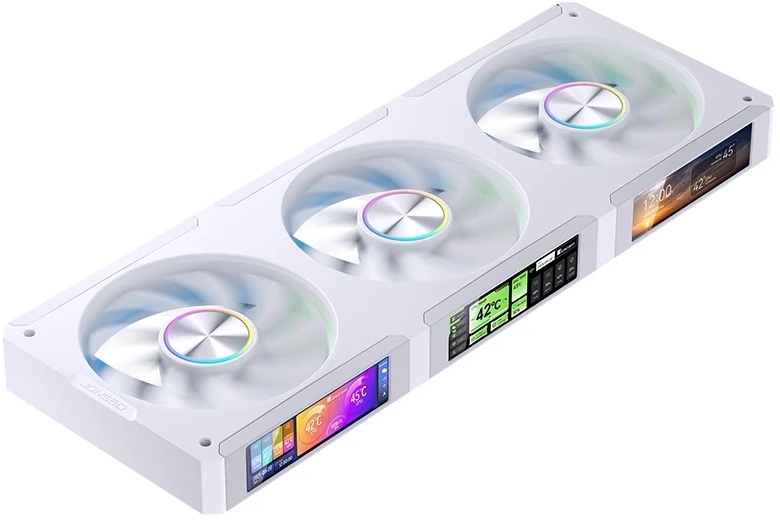 Вентилятор корпусний JONSBO ZC-360W White (ZC-360W White) фото2