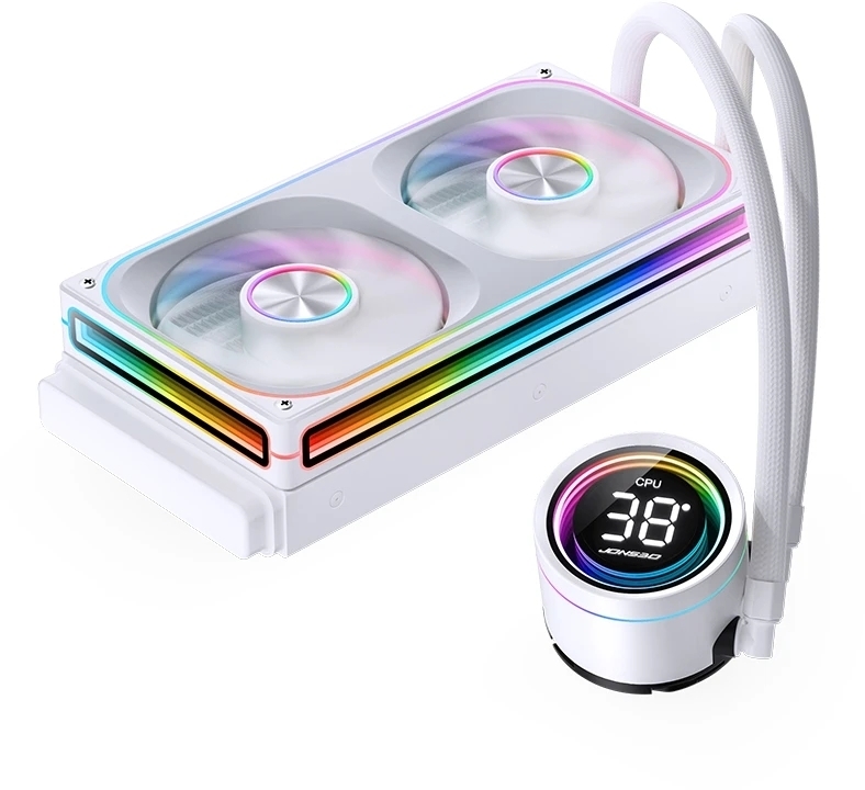 Система рідинного охолодження JONSBO TH-240 White (TH-240 White) фото2