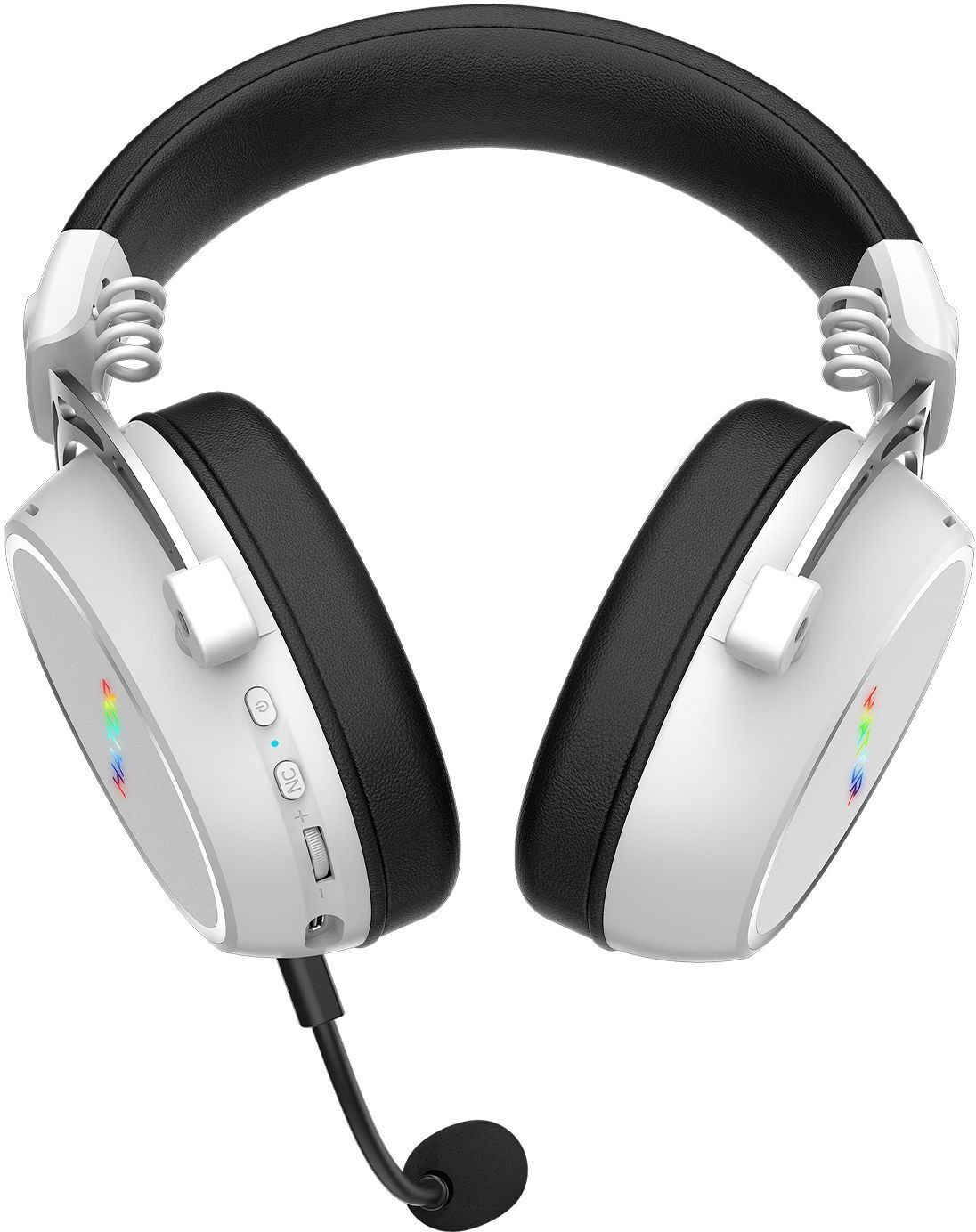 Ігрова гарнітура Hator Hypergang 3 Hi-Res Wireless White (ESH56) фото3