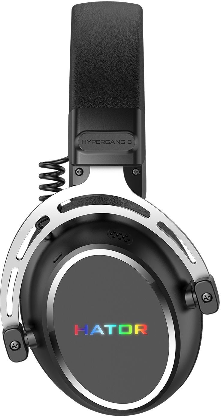 Ігрова гарнітура Hator Hypergang 3 Hi-Res Wireless Black (ESH55) фото2