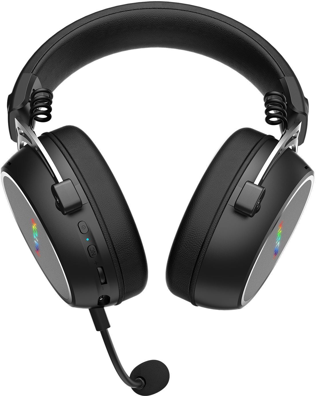 Ігрова гарнітура Hator Hypergang 3 Hi-Res Wireless Black (ESH55) фото3