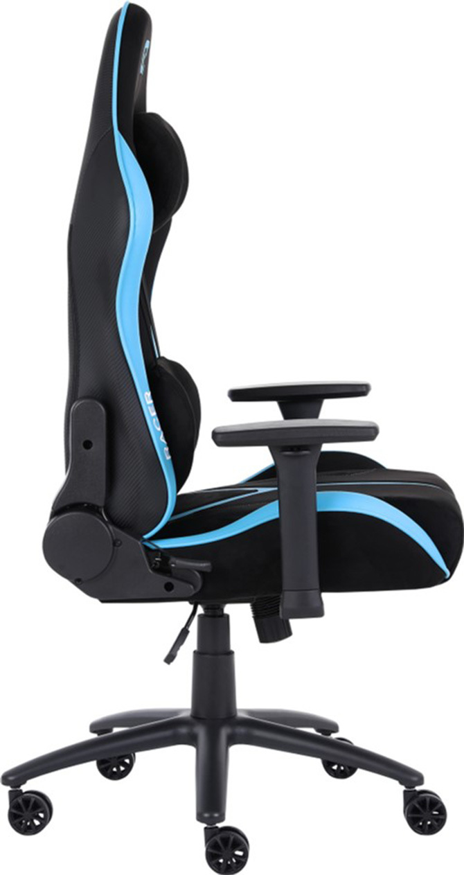 Кресло игровое GT Racer X-2565 Black/Blue фото4