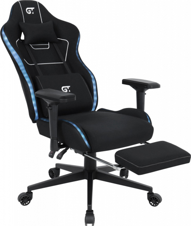 Кресло игровое GT Racer X-2306 Fabric Black L фото4