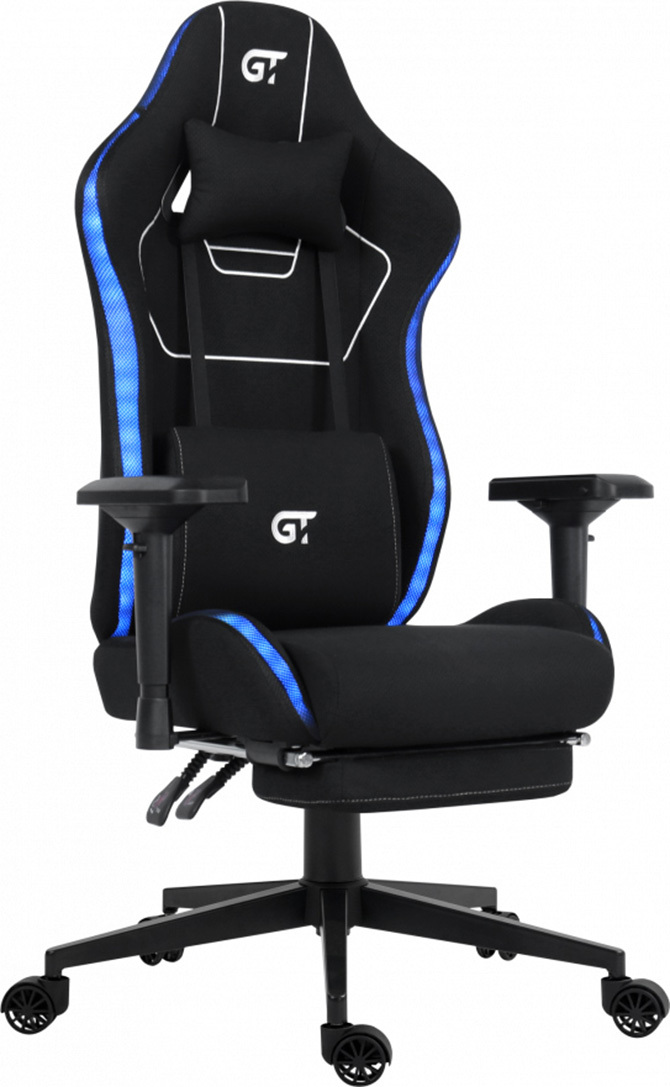 Кресло игровое GT Racer X-2306 Fabric Black L фото2