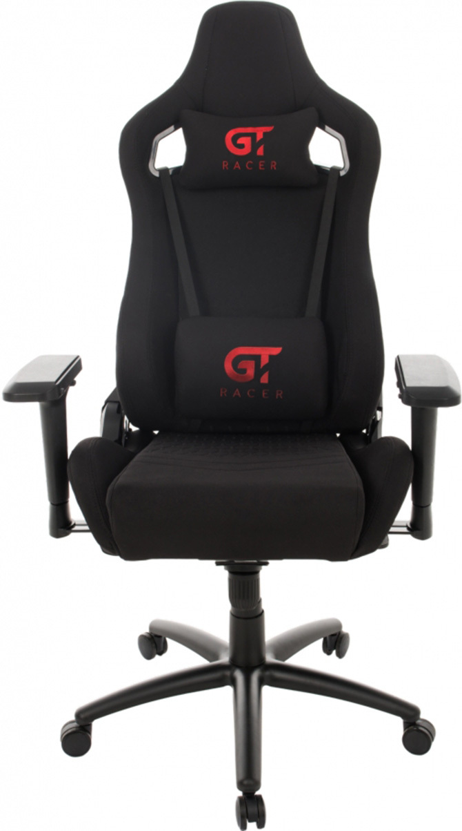 Кресло игровое GT Racer X-0712 Shadow Black фото3