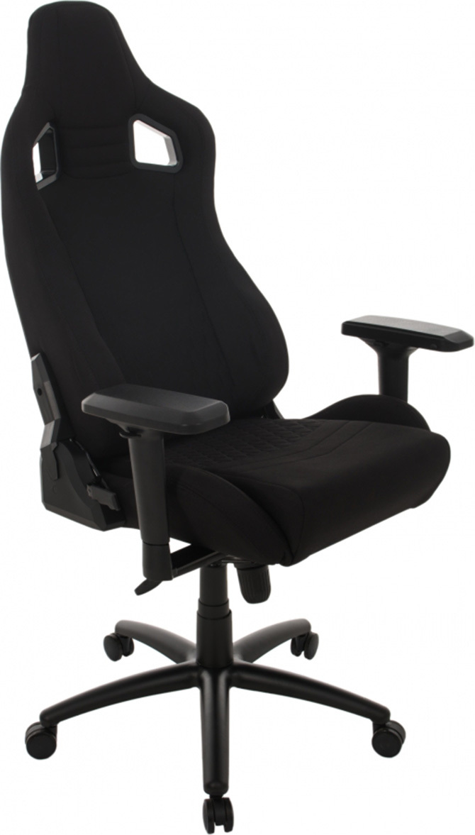 Кресло игровое GT Racer X-0712 Shadow Black фото2