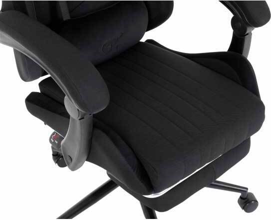 Кресло игровое GT Racer X-2324 Fabric Black Suede фото5