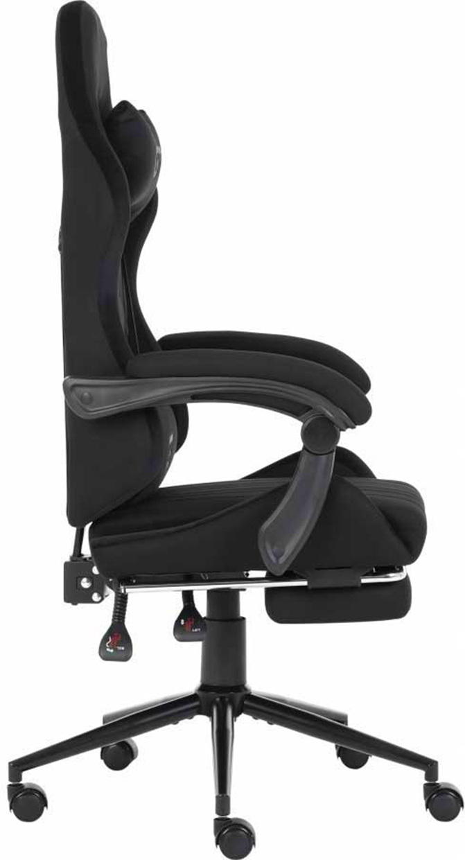 Кресло игровое GT Racer X-2324 Fabric Black Suede фото3