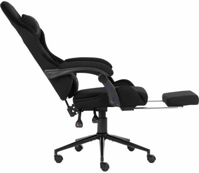 Кресло игровое GT Racer X-2324 Fabric Black Suede фото4