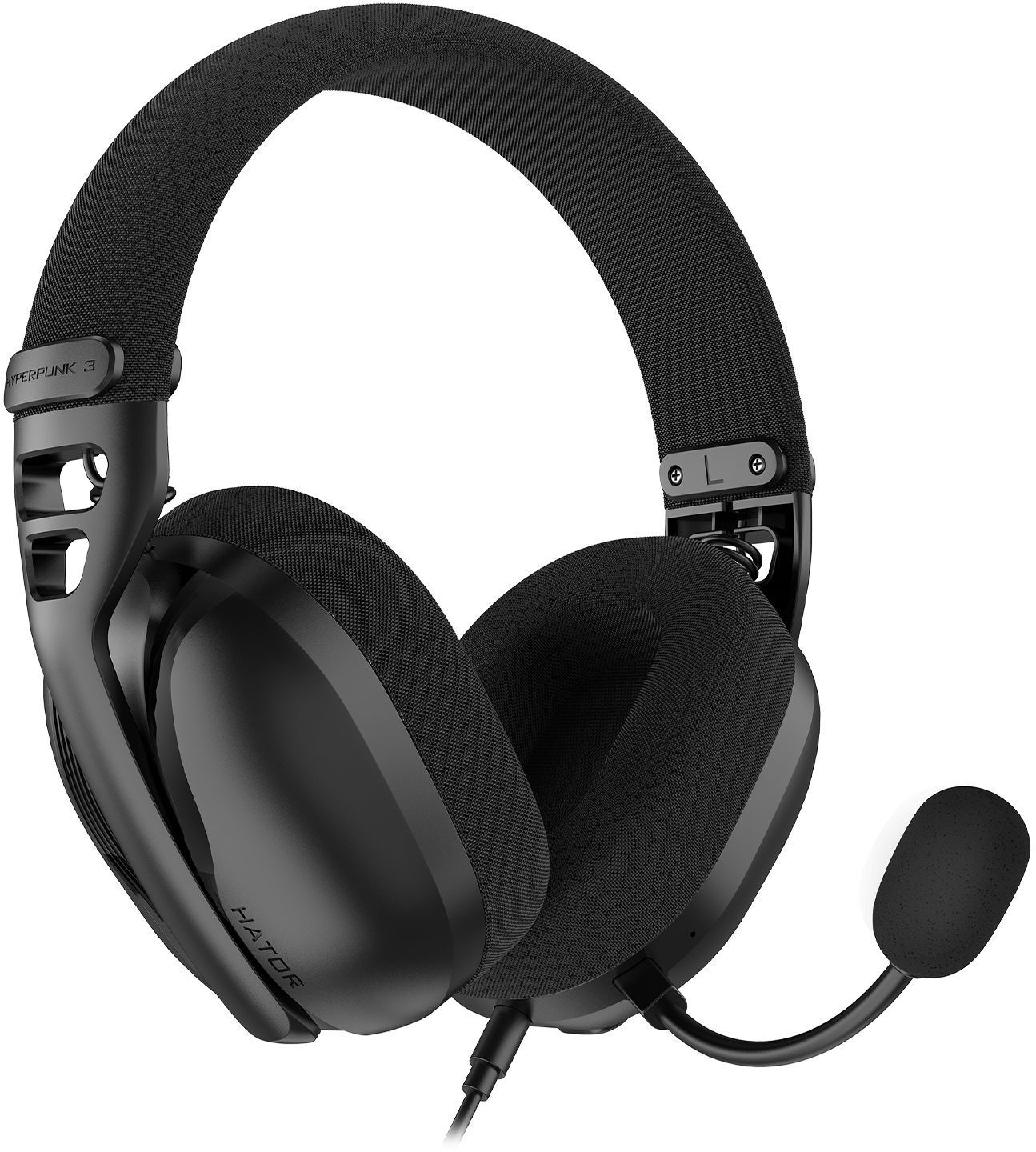 Игровая гарнитура Hator Hyperpunk 3 Hi-Res Black (ESH01) фото5