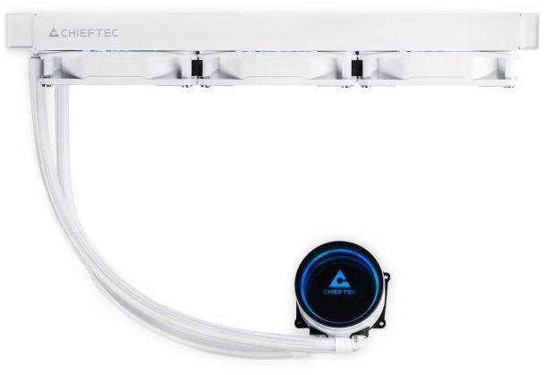 Система рідинного охолодження Chieftec Iceberg 360 ARGB White (CLC-360-RGB-W) фото2