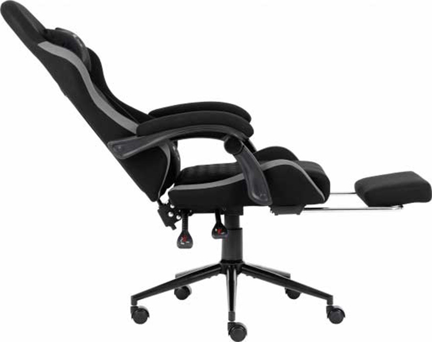 Кресло игровое GT Racer X-2324 Fabric Black/Gray фото