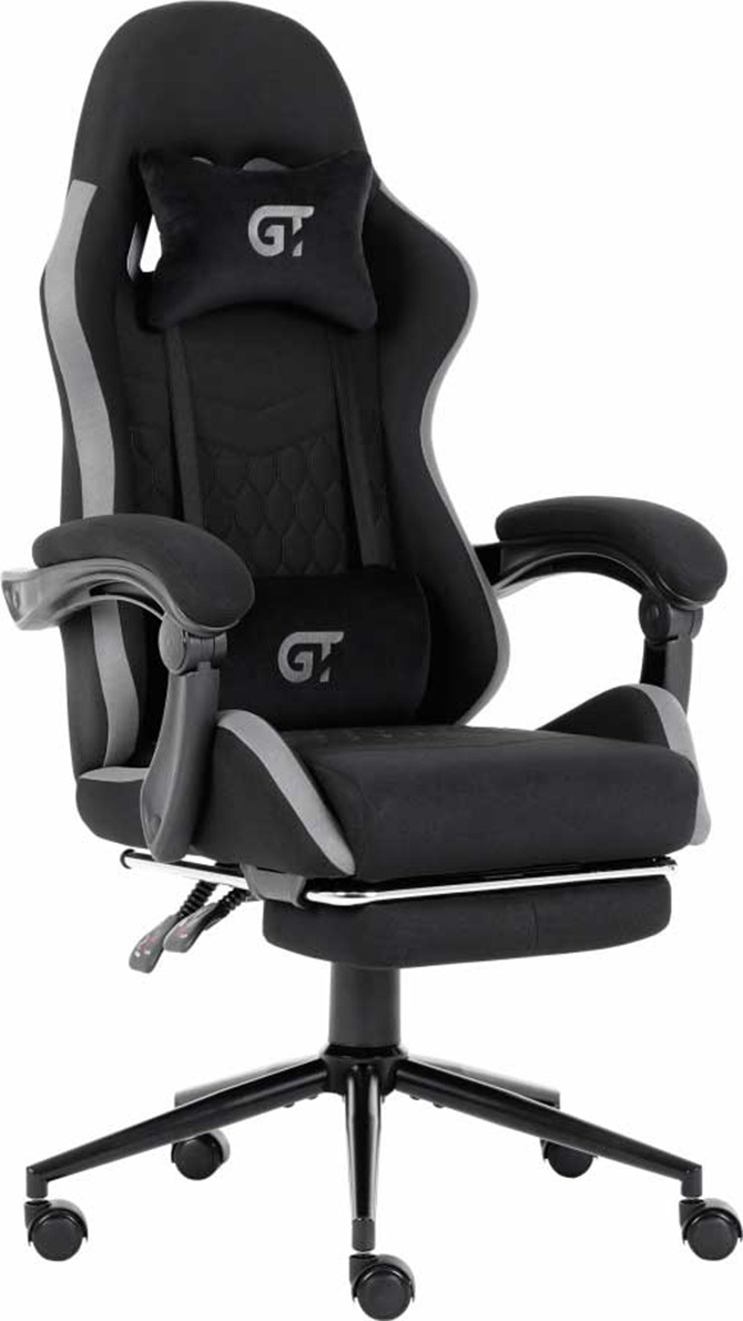 Кресло игровое GT Racer X-2324 Fabric Black/Gray фото