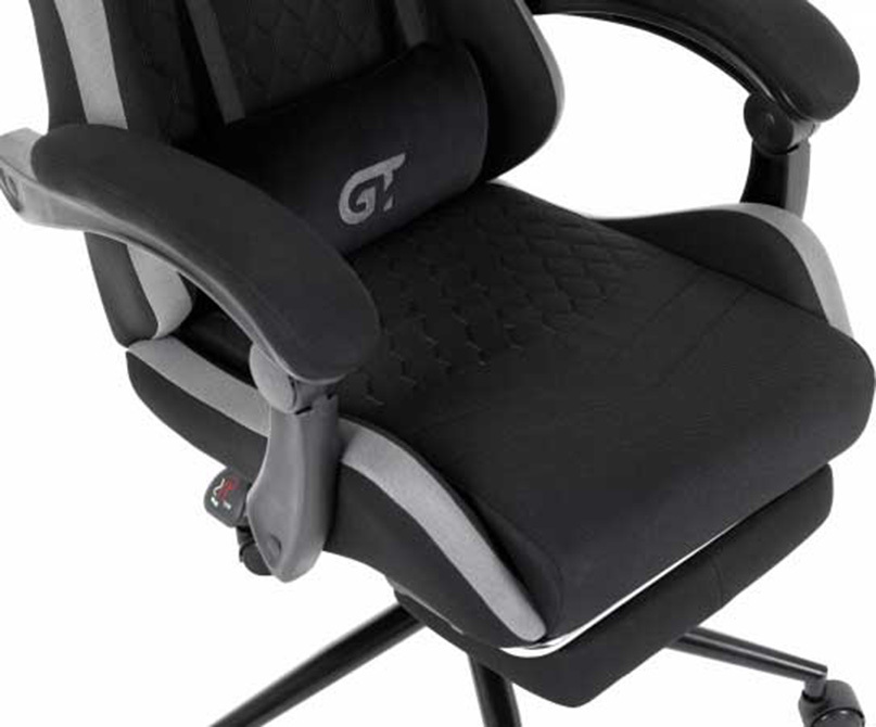 Кресло игровое GT Racer X-2324 Fabric Black/Gray фото