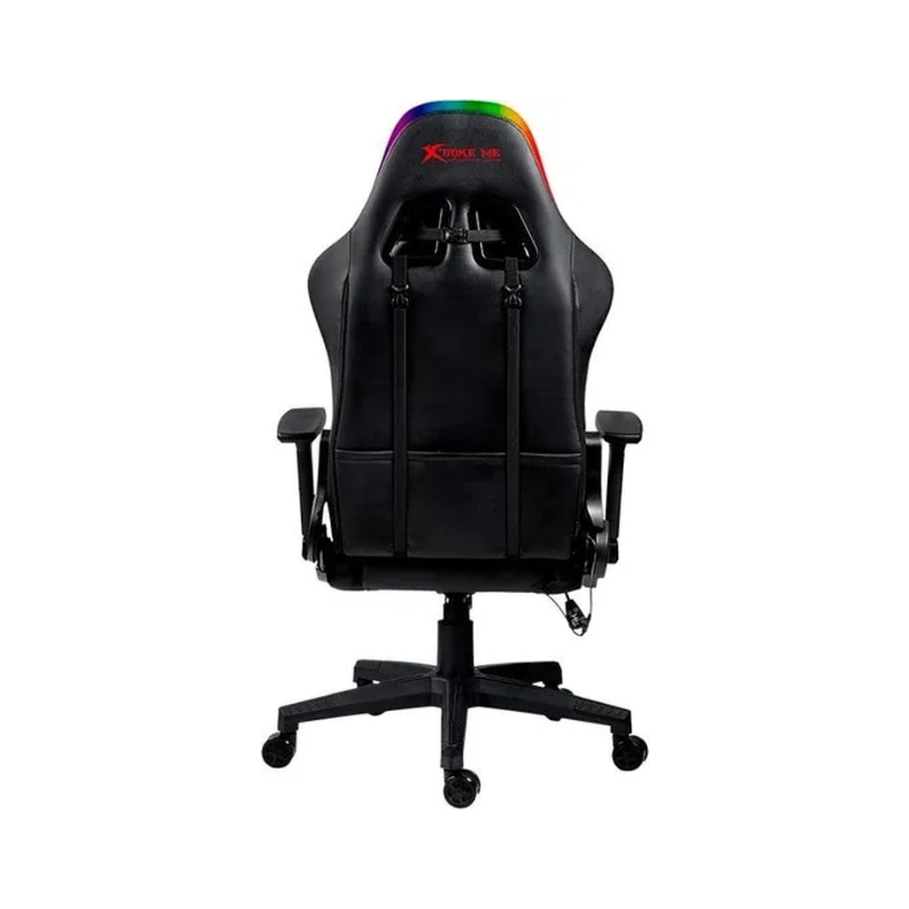 Крісло ігрове Xtrike ME Advanced GC-907 RGB Black/Red фото7