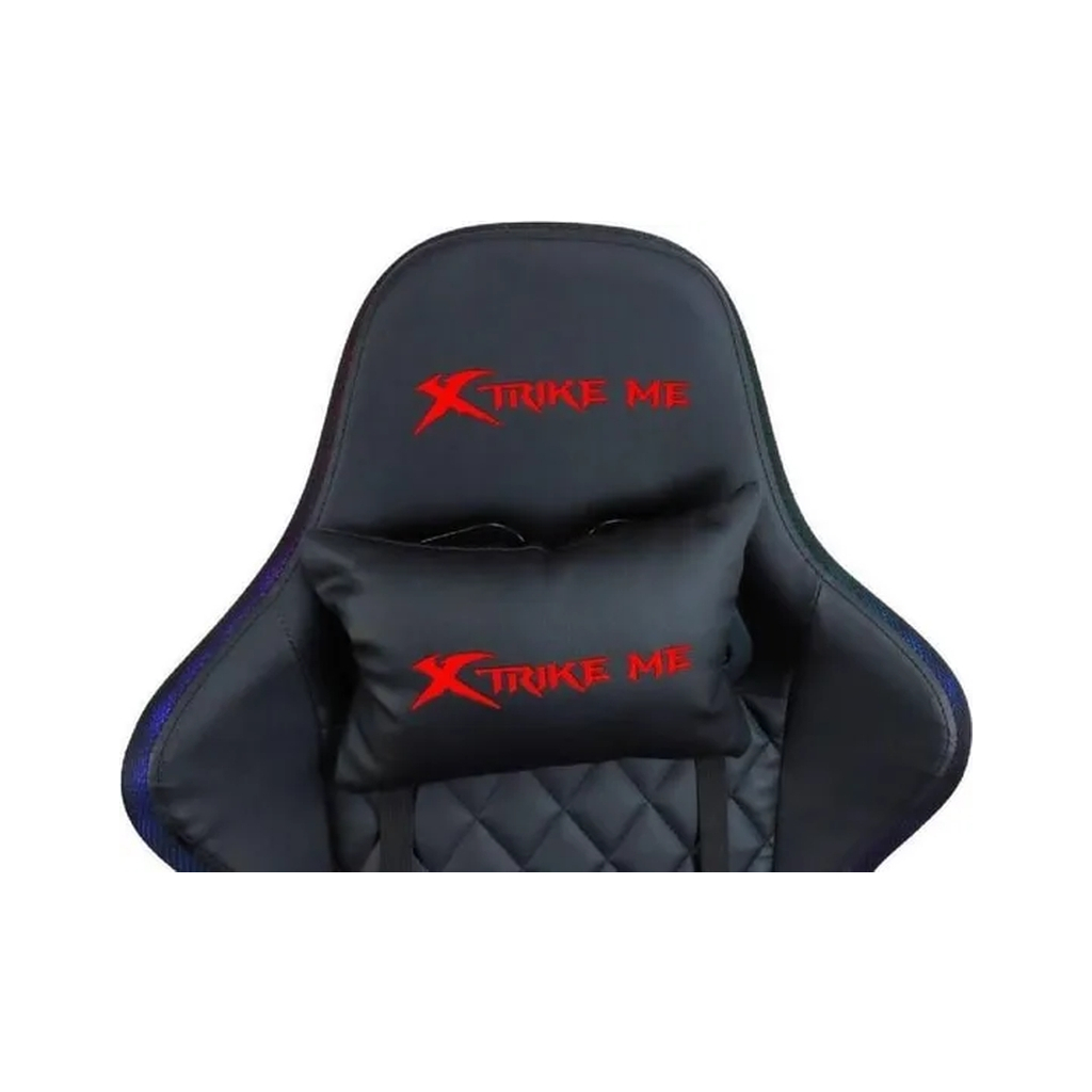 Крісло ігрове Xtrike ME Advanced GC-907 RGB Black/Red фото10