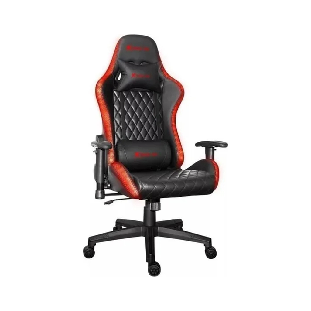 Крісло ігрове Xtrike ME Advanced GC-907 RGB Black/Red фото5