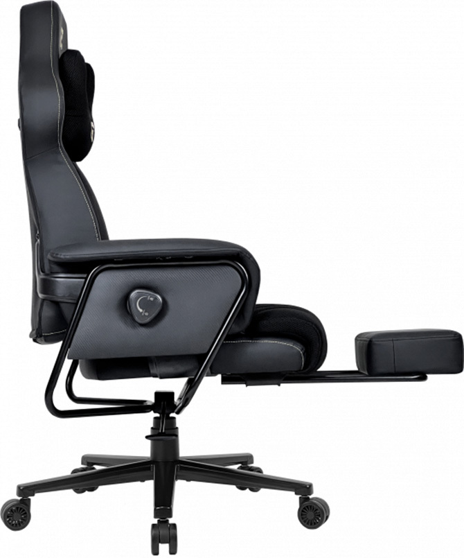Кресло игровое GT Racer X-7484 Fabric Black XL фото4
