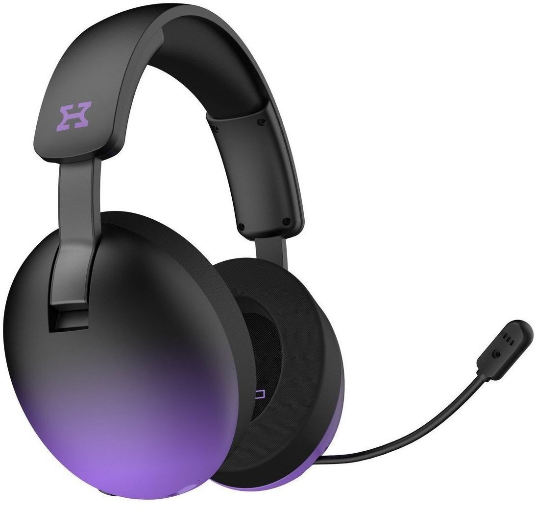 Игровая гарнитура Hator Hellyberry HH30 Pro Wireless Black-Violet (HH30_PRO_wireless_BV) фото3