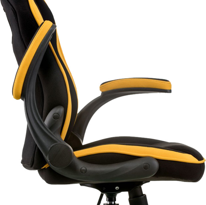 Крісло ігрове Special4You Prime Black/Yellow (E5548) фото3