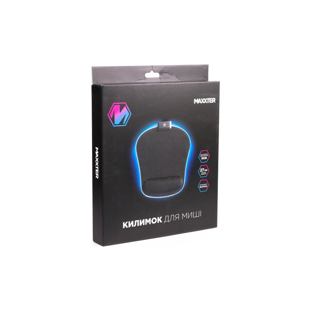 Ігрова поверхня Maxxter MMP-LEDPAD-BK (8716309927123) фото4