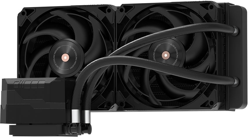 Система жидкостного охлаждения Alseye Q240 Plus Black (AS.02.11.0021) фото2