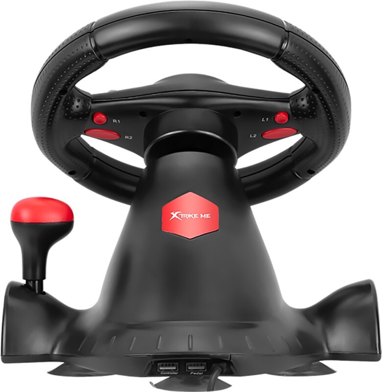 Кермо Xtrike ME Racing Wheel PC/PS4/XBOX/Android (GP-903) фото