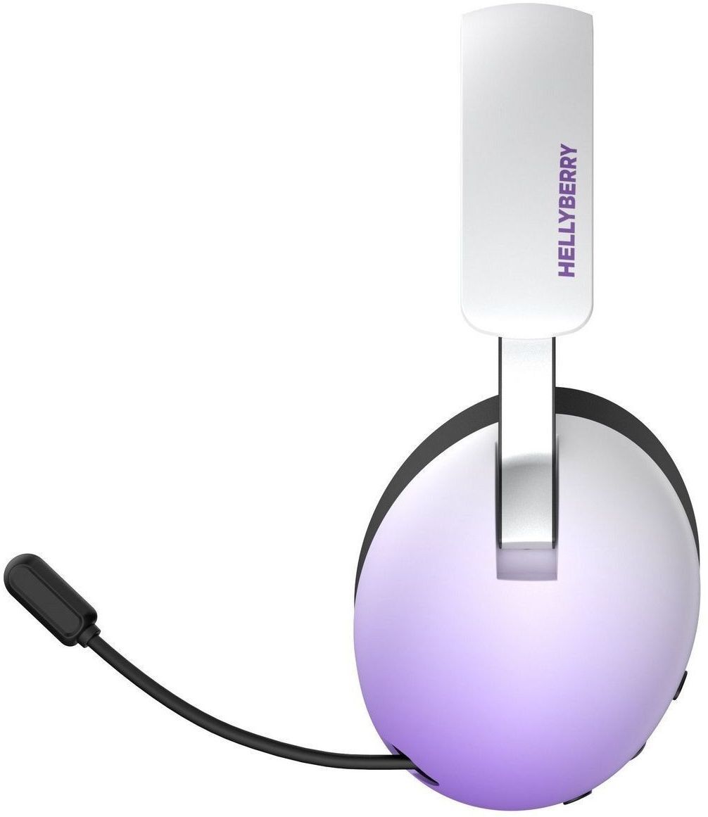 Игровая гарнитура Hator Hellyberry HH30 Pro Wireless White-Violet (HH30_PRO_wireless_WV) фото2