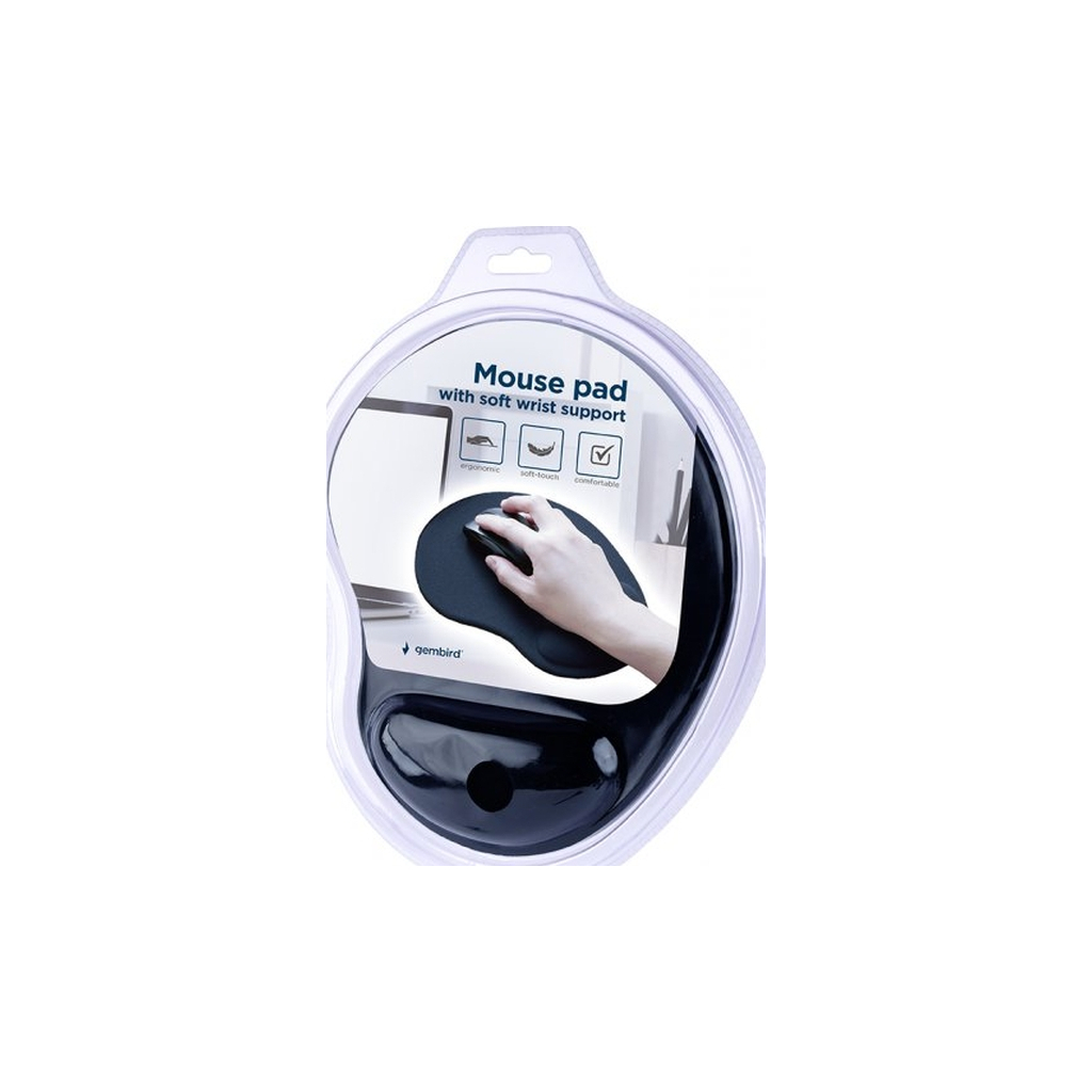 Игровая поверхность Gembird MP-ERGO-01 Black (8716309114851) фото2