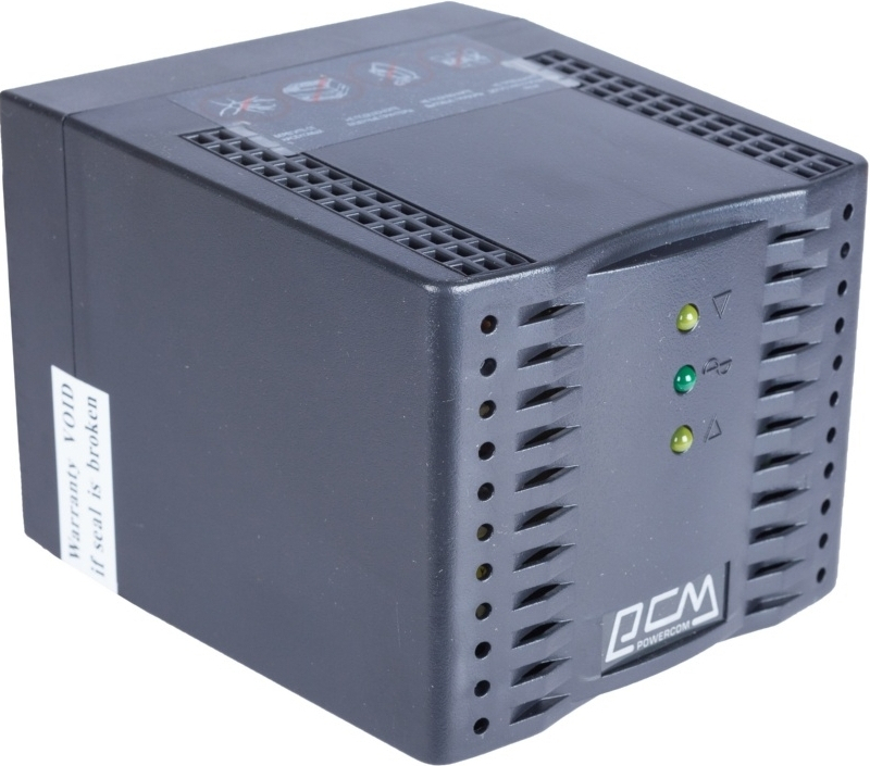 Стабілізатор напруги Powercom TCA-1200 (TCA-1200 black) фото2