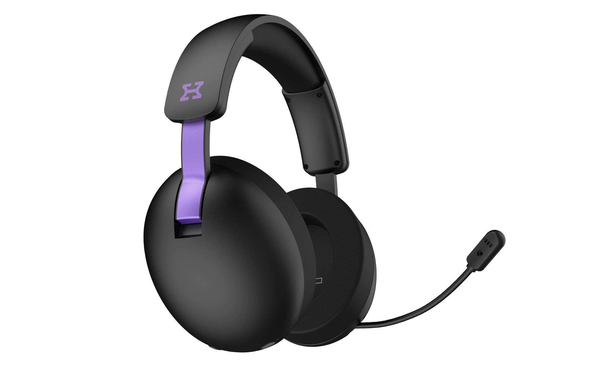 Игровая гарнитура Hator Hellyberry HH30 Wireless Black-Violet (HH30_wireless_BV) фото2