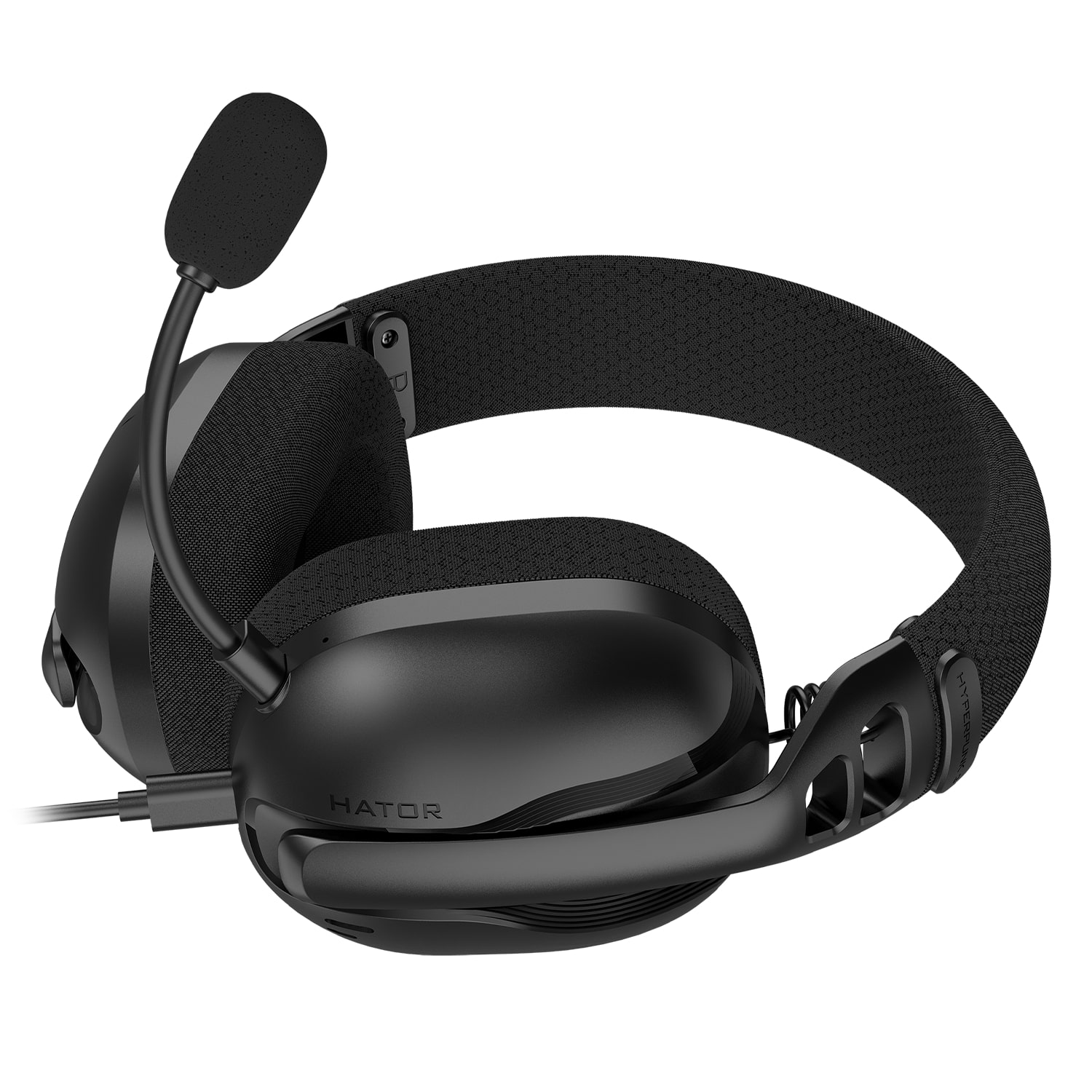 Ігрова гарнітура Hator Hyperpunk 3 Hi-Res USB Black (ESH10) фото