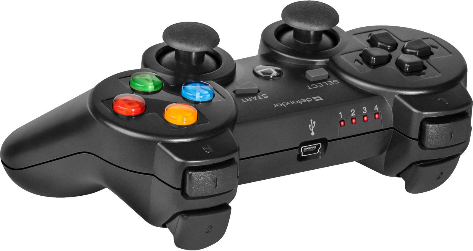 Геймпад Defender Crusher USB/Bluetooth Li-Ion PS3/PC/Android (64290) фото2