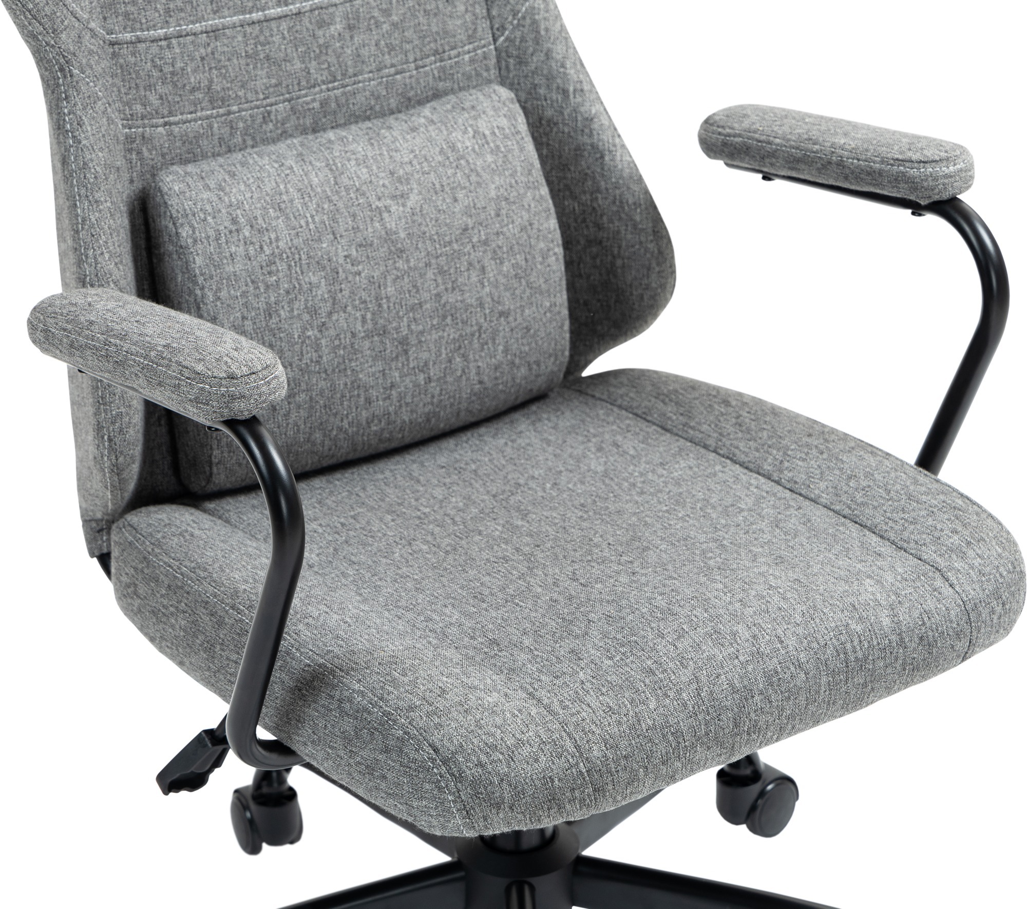 Кресло игровое GT Racer X-2322 Fabric Gray фото4
