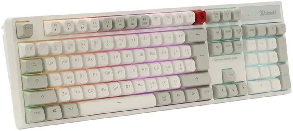 Игровая клавиатура A4Tech Bloody B230N USB UA White (4711421003131) фото2