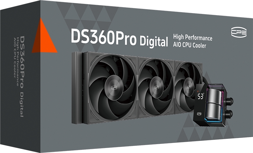 Система жидкостного охлаждения PcCooler DS360 Pro Digital BK (DS360 Pro Digital BK) фото9