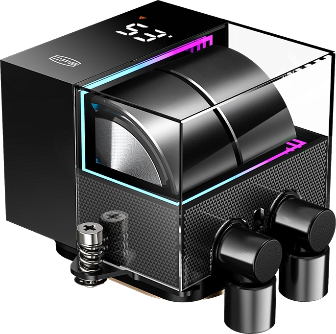 Система жидкостного охлаждения PcCooler DS360 Pro Digital BK (DS360 Pro Digital BK) фото6