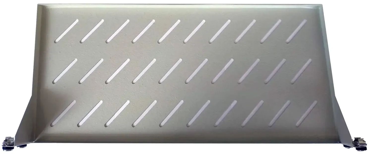 Полиця Hypernet 19", 1U, глибина 250 мм, Gray (CS-250-1U) фото2