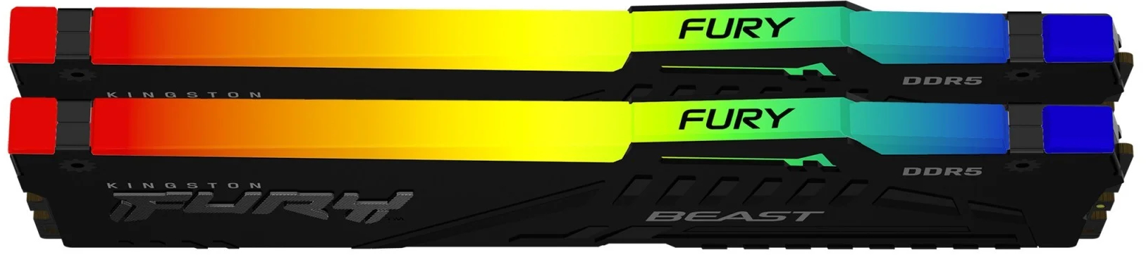 Память для ПК Kingston Fury Beast RGB EXPO DDR5 6400 64GB (2x32GB) (KF564C32BBEAK2-64) фото2