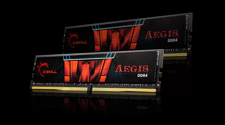 Память для ПК G.Skill Aegis DDR4 2400 16GB (2x8GB) (F4-2400C17D-16GIS) фото