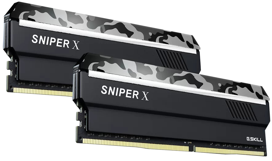 Память для ПК G.Skill SniperX Urban Camo DDR4 3200 32GB (2x16GB) (F4-3200C16D-32GSXWB) фото2
