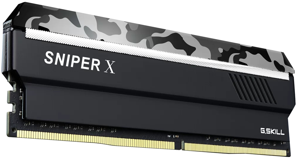 Память для ПК G.Skill SniperX Urban Camo DDR4 3200 32GB (2x16GB) (F4-3200C16D-32GSXWB) фото4