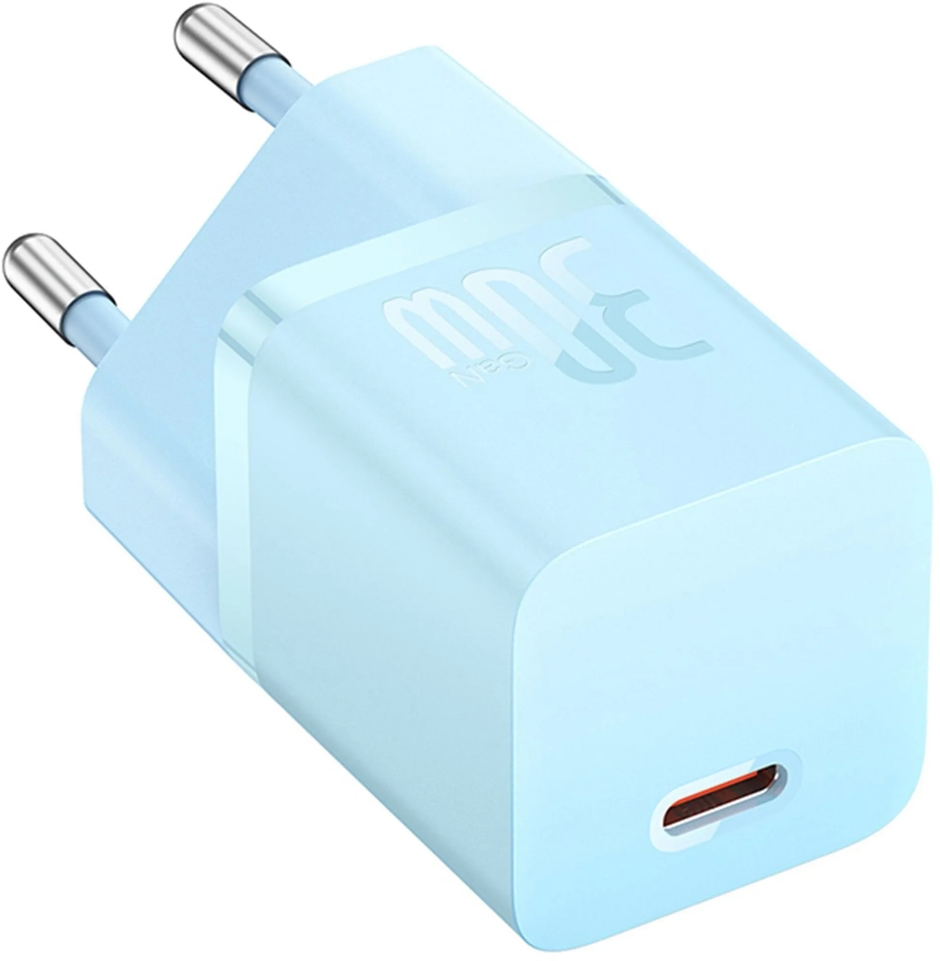 Зарядний пристрій Baseus GaN5 FC mini 1C30W(CCGN070603)блак фото