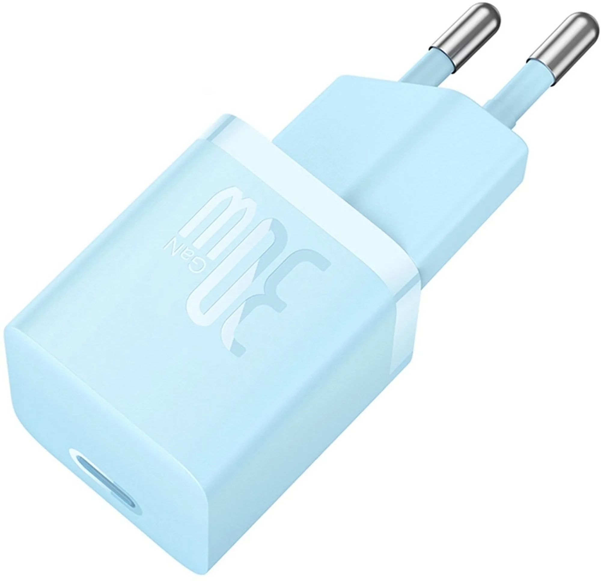 Зарядний пристрій Baseus GaN5 FC mini 1C30W(CCGN070603)блак фото