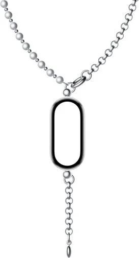 Ремінець Xiaomi Pearl-chain Pendant BHR07YCGL Срібно-сірий фото