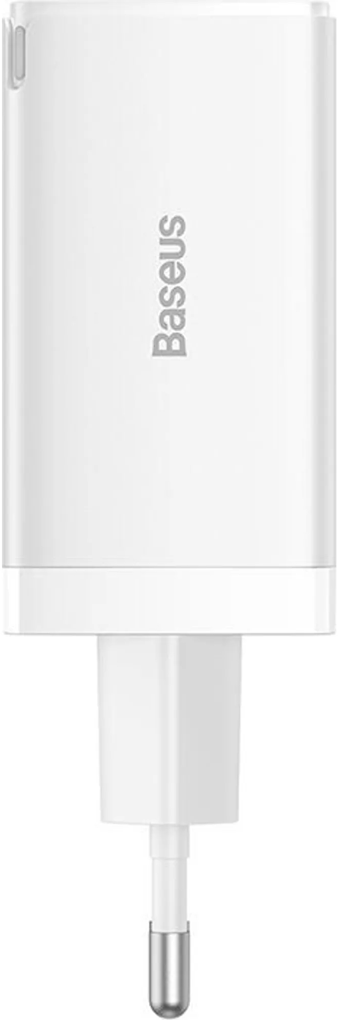 Зарядний пристрій Baseus 65W GaN5 Pro 2C+U(CCGP120202 ) бiл фото